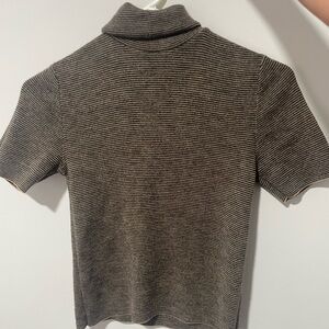 Striped Black and Gray T-Shirt
